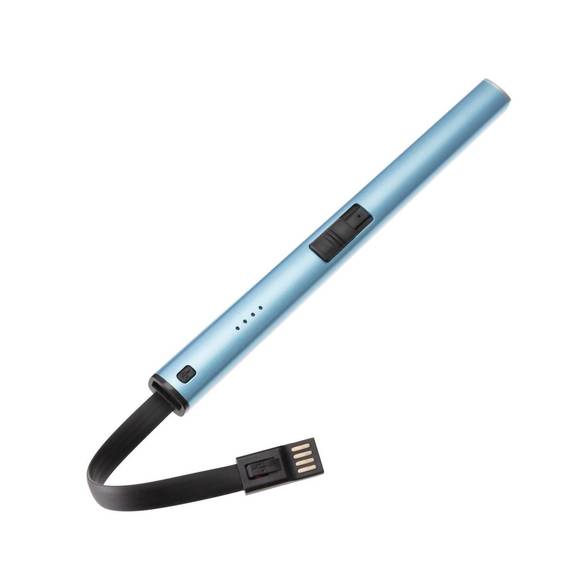 NEW CREATIVE GIFTS INTERNATIONAL flameless lighter in blue - Picture 2 of 3